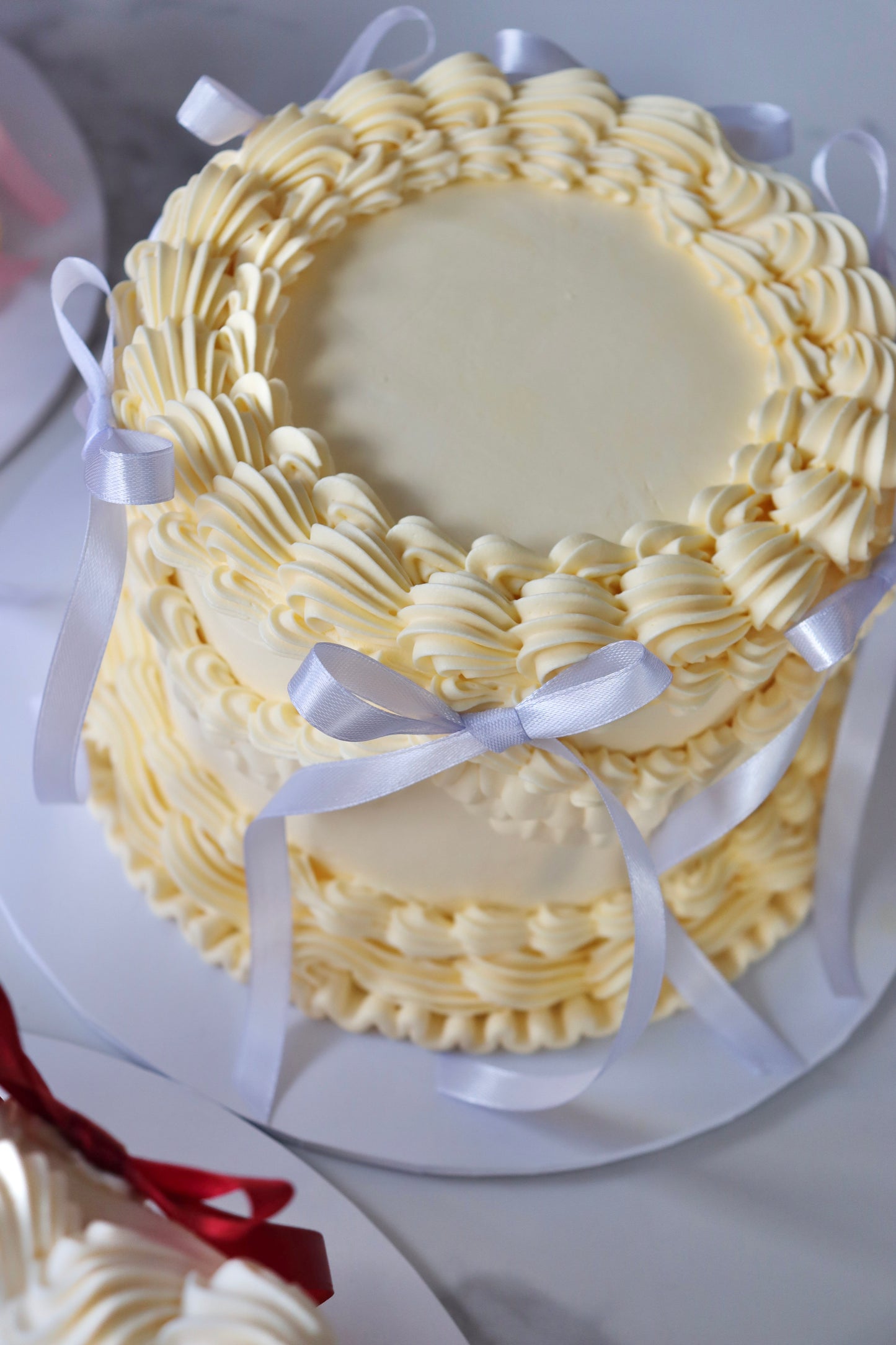 Retro Round Cake