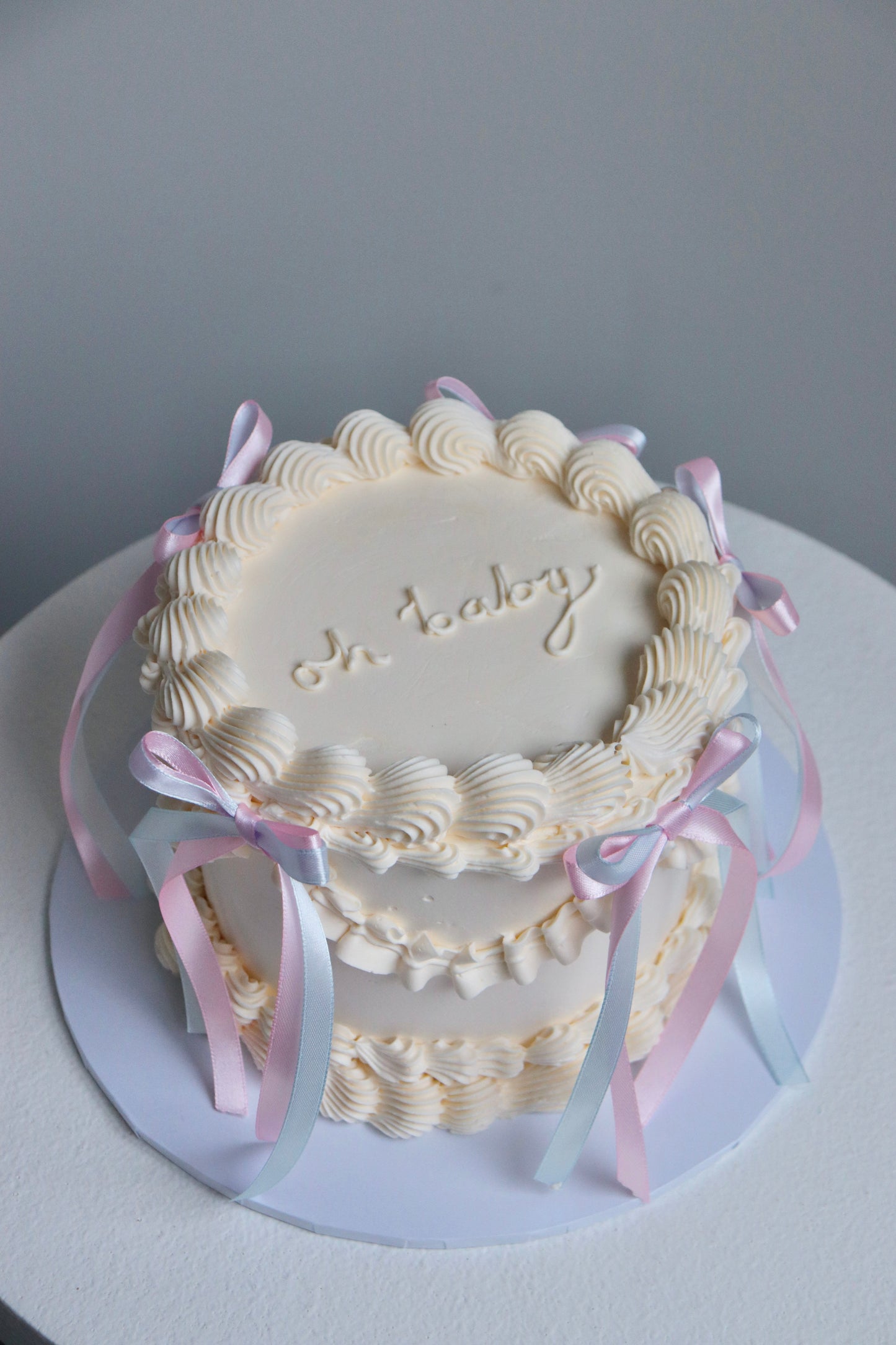 Gender Reveal Cake