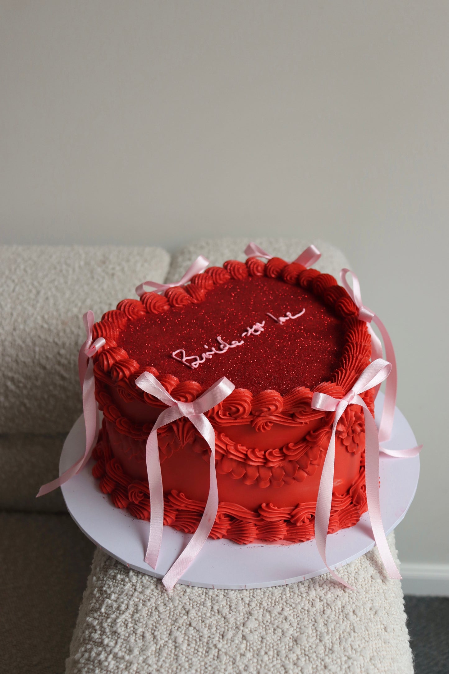 Retro Heart Cake