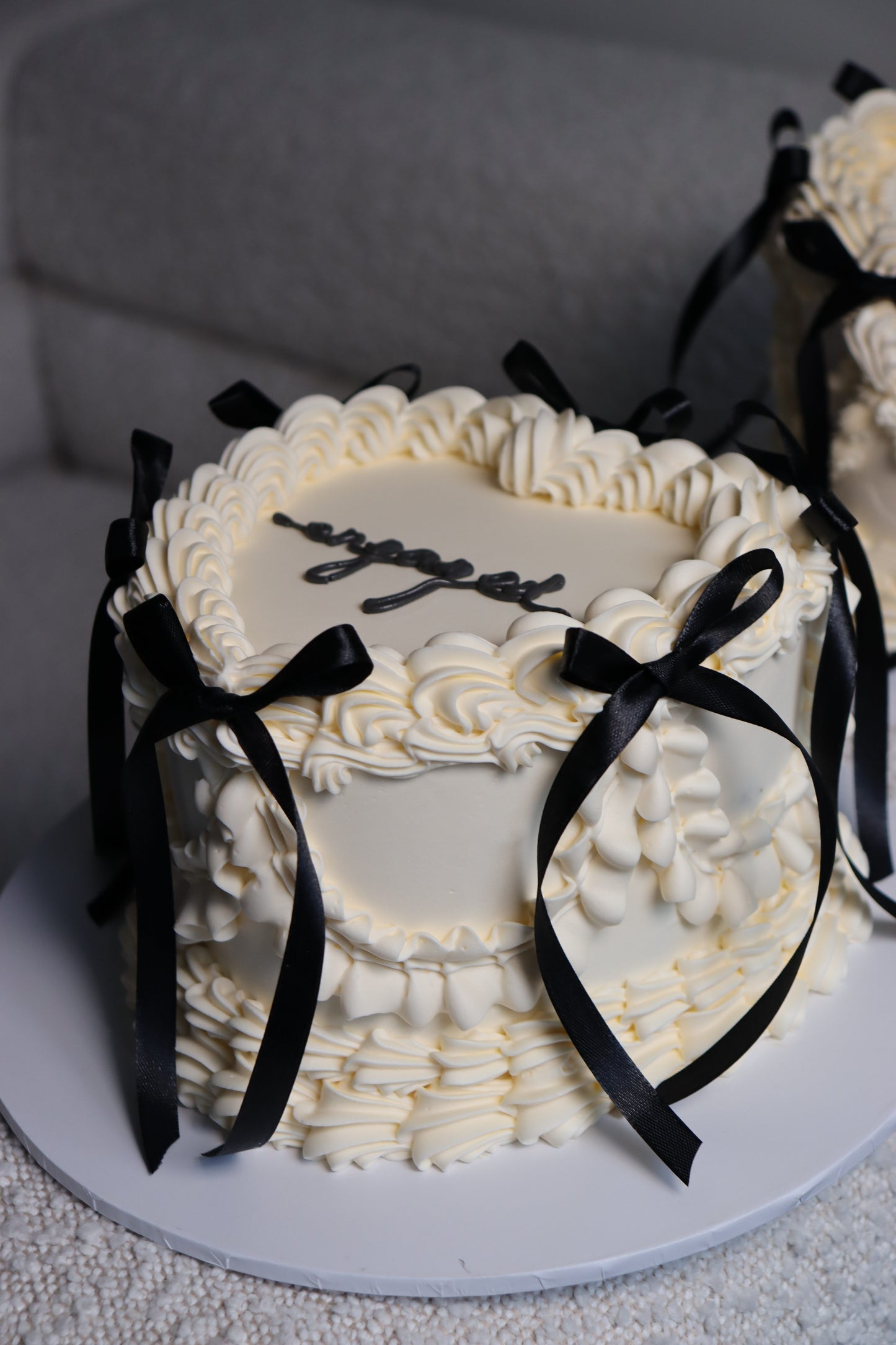Retro Heart Cake
