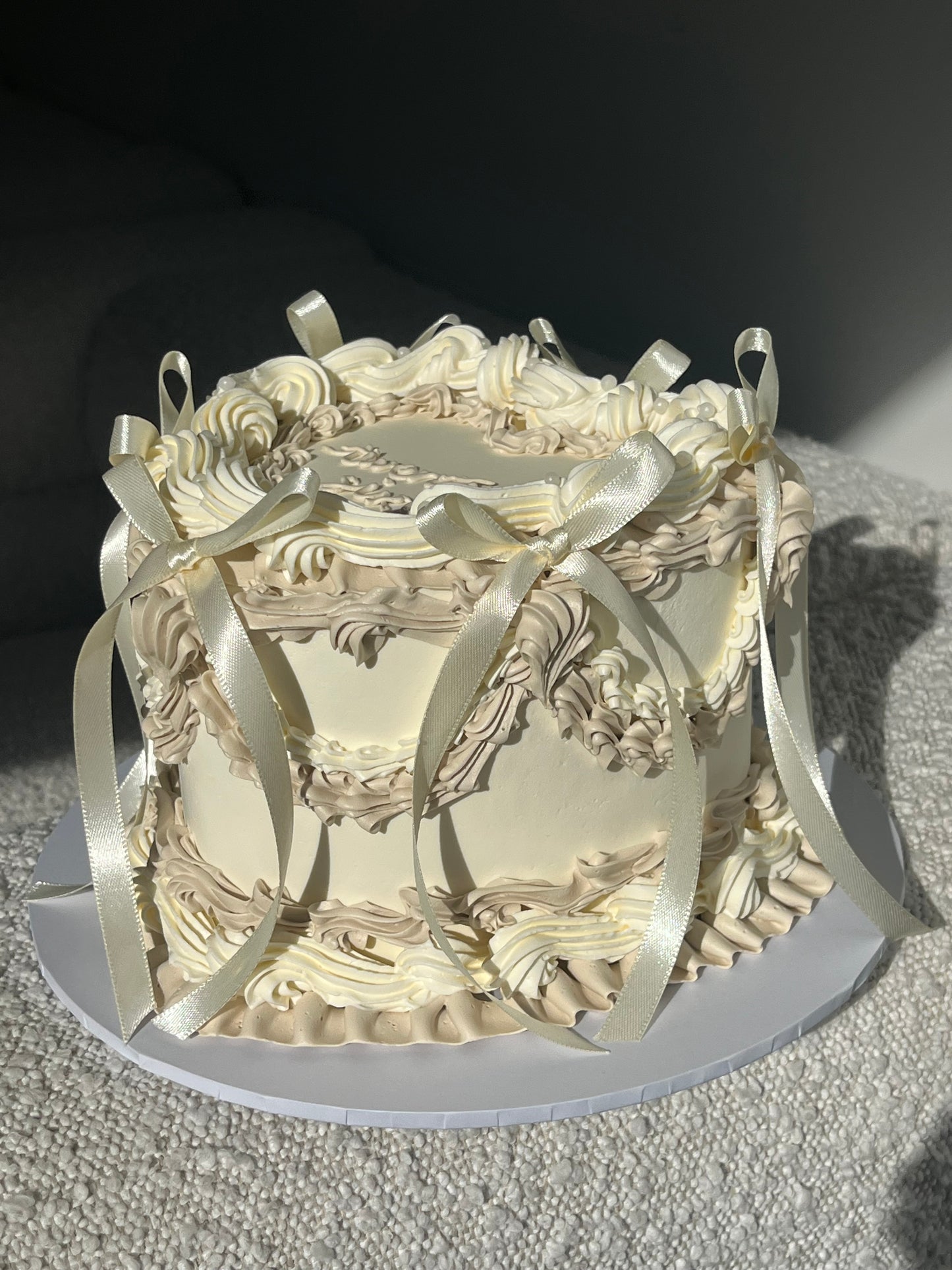 Retro Heart Cake