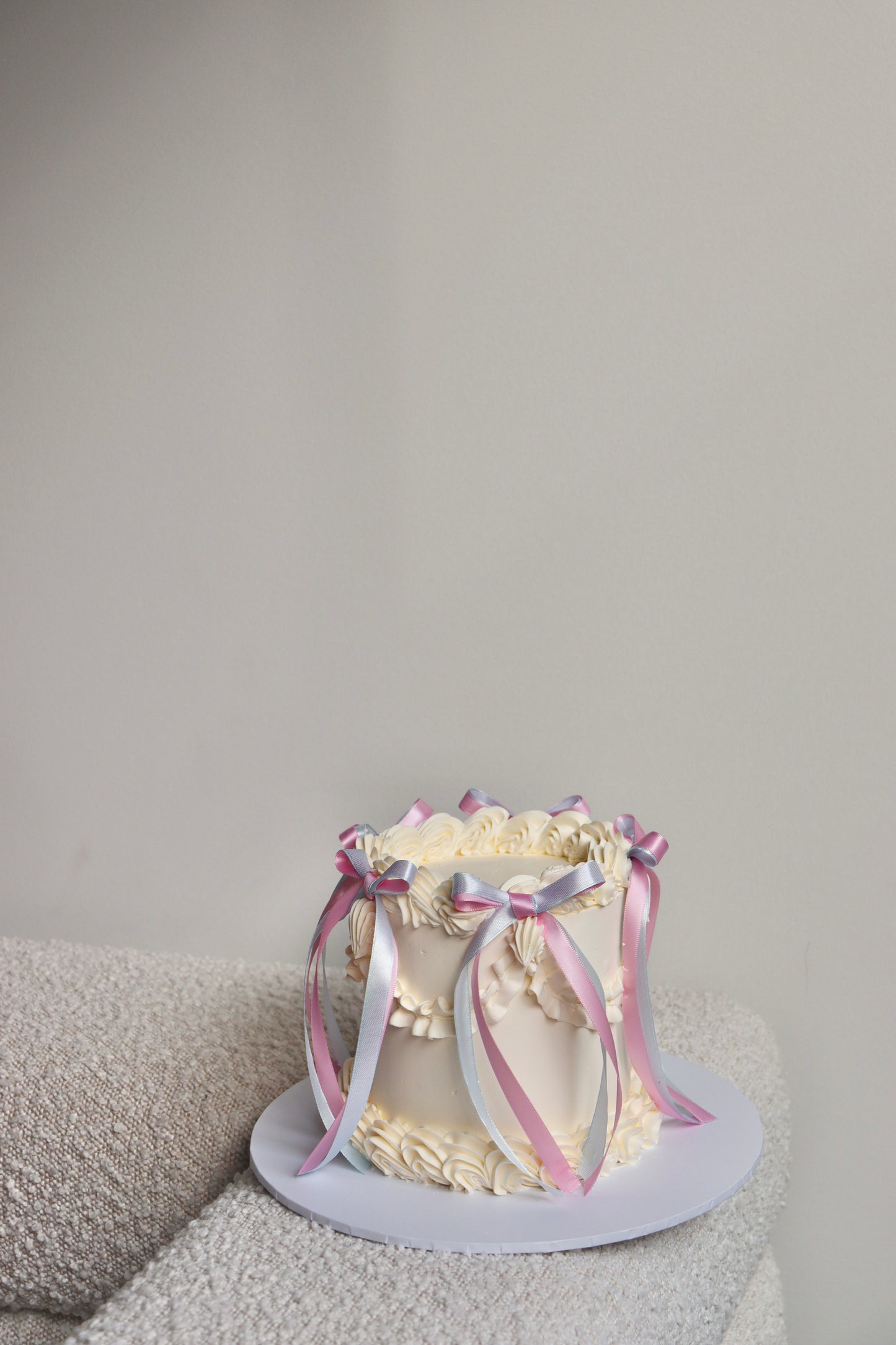 Mini Gender Reveal Cake