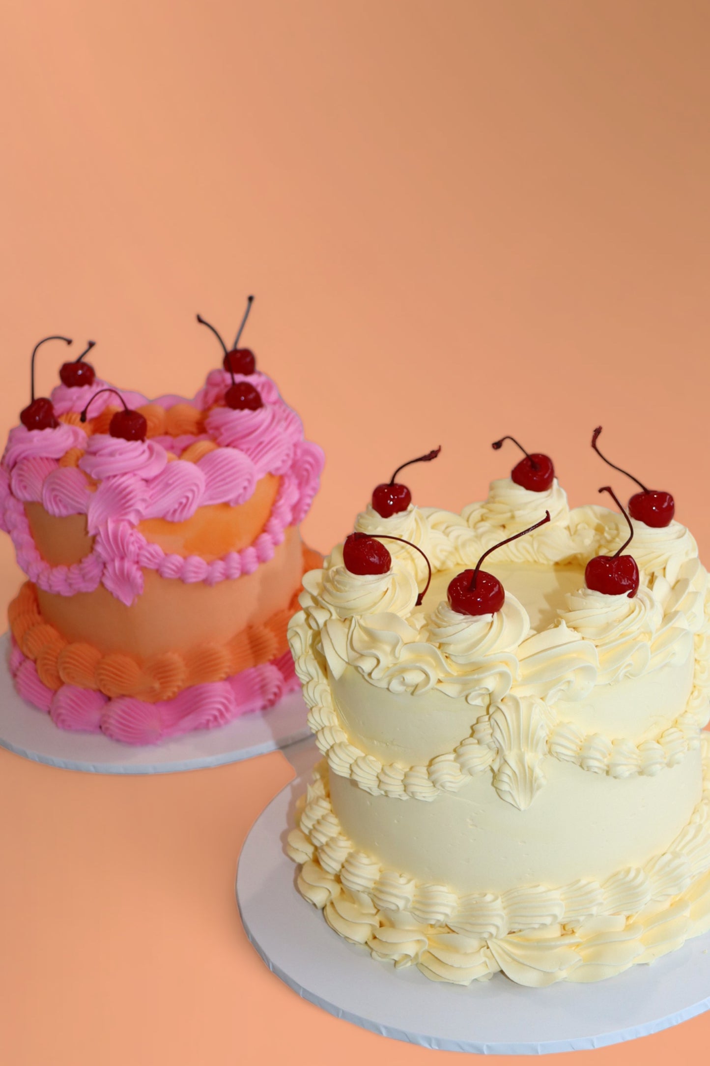 Retro Round Cake