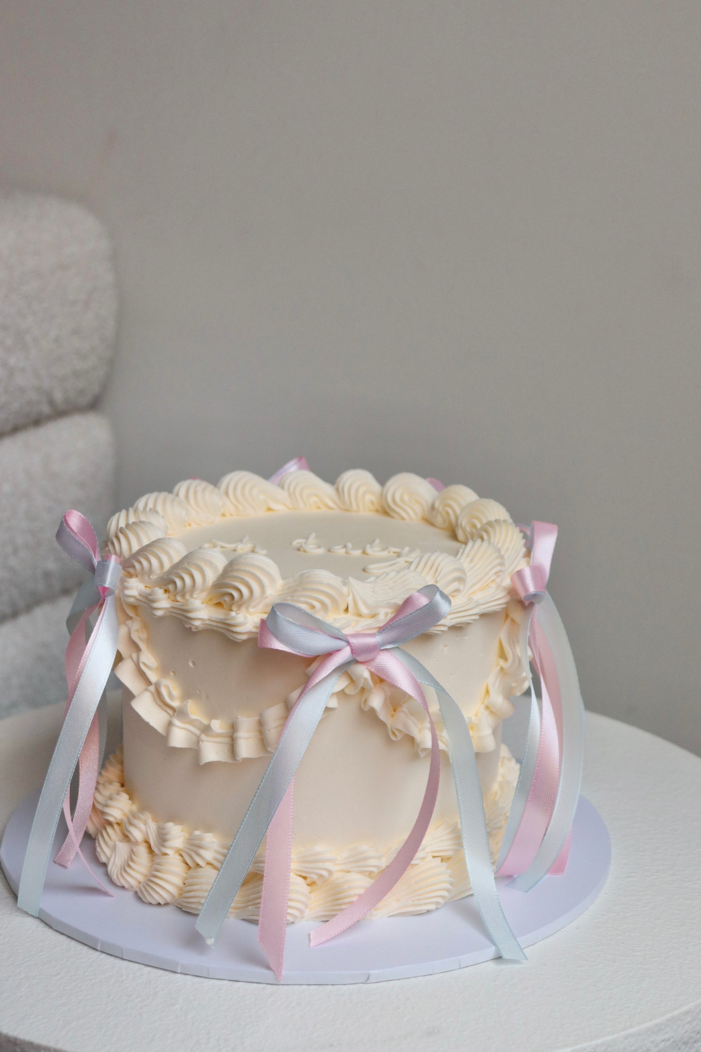 Gender Reveal Cake